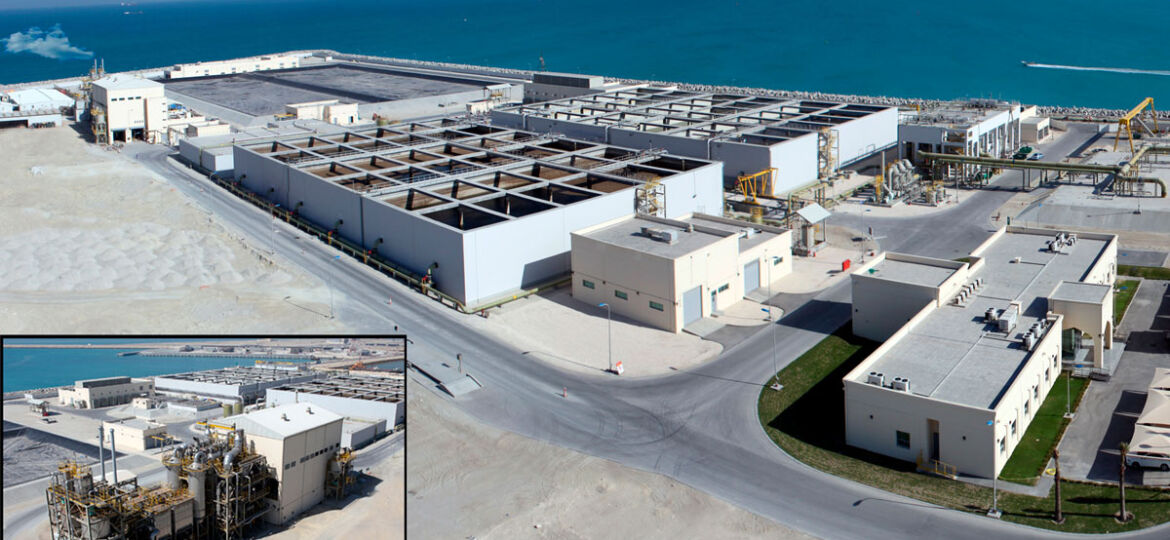 Muharraq water treatment plant