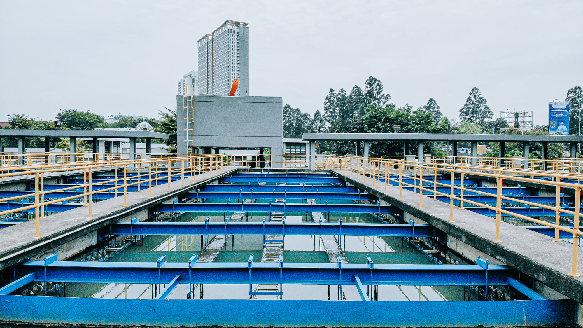 Tirta Cisadane water treatment plant, Indonesia
