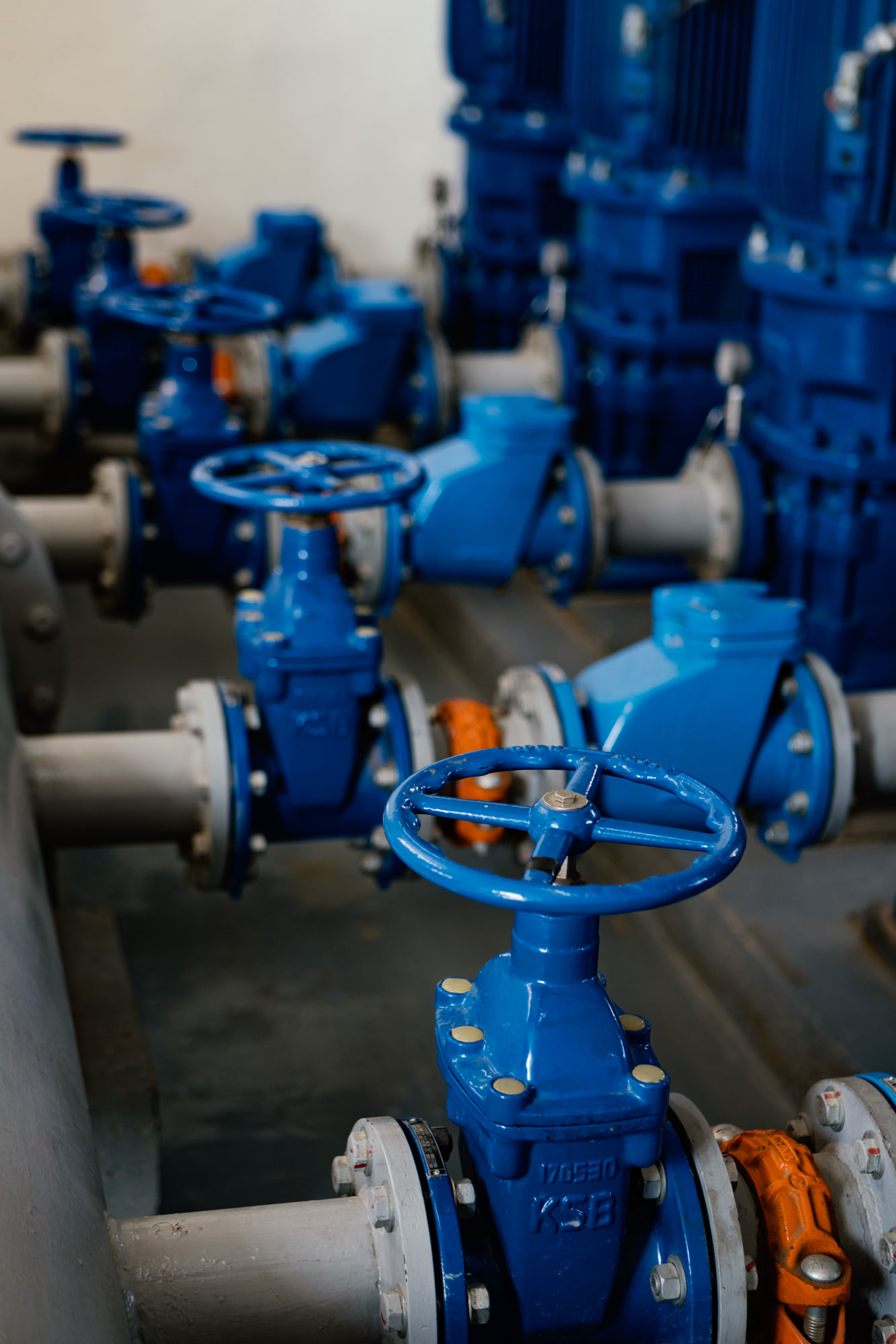 Operation and maintenance — water treatment plant in service