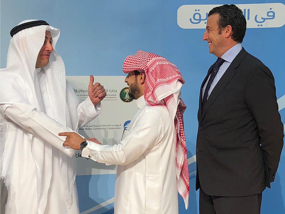 Almar Water Solutions signed a contract to develop the Shuqaiq 3 desalination plant in Saudi Arabia