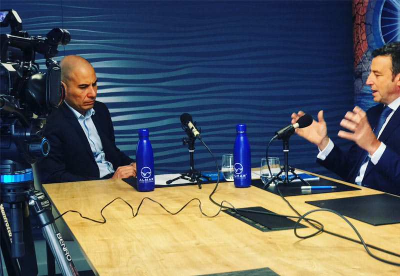 Fady Jameel Amp Carlos Cosin Podcast Recording Scaled